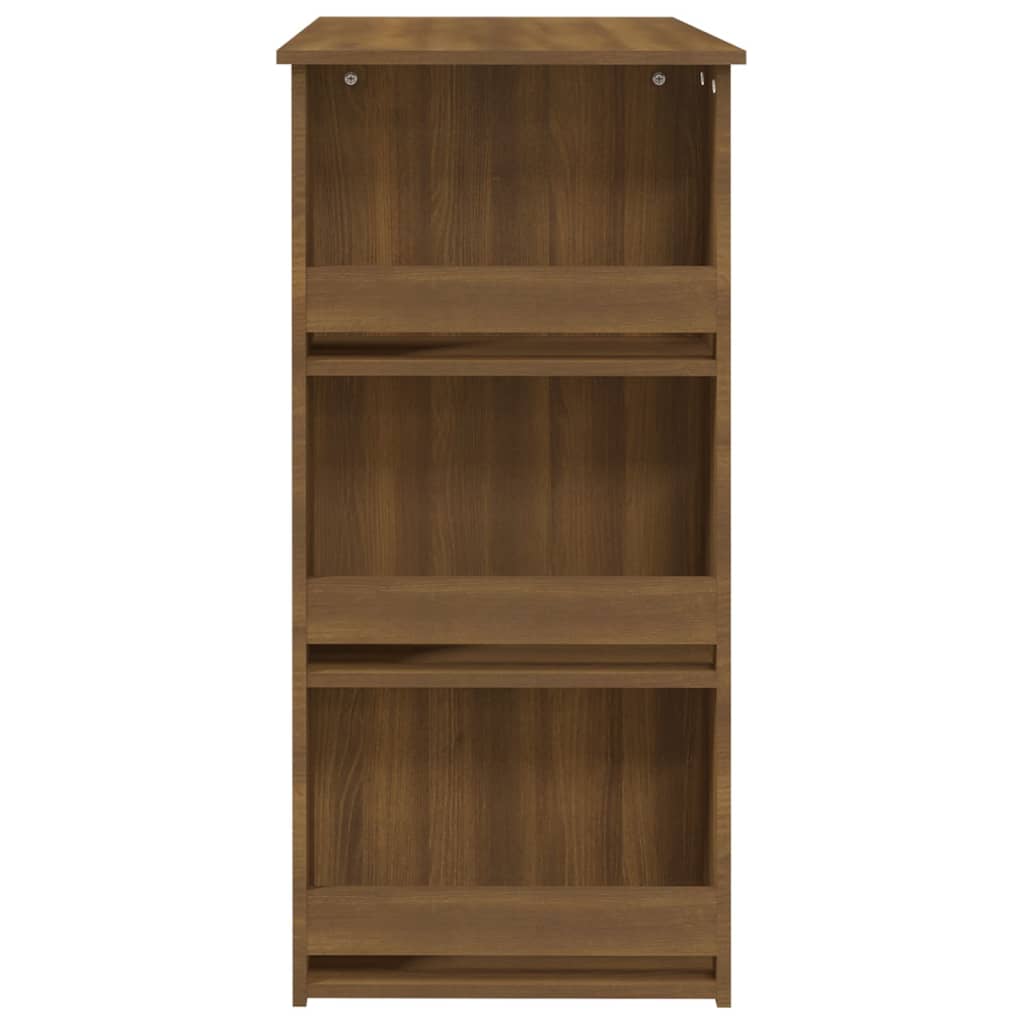 8720286836521_g_en_hd_4 vidaXL Bar Table with Storage Rack Brown Oak 102x50x103.5 cm Engineered Wood - Image 6