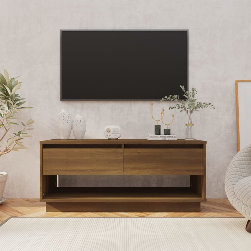 8720286836583_m_en_hd_1 vidaXL TV Cabinet Brown Oak 102x41x44 cm Engineered Wood - Image 1
