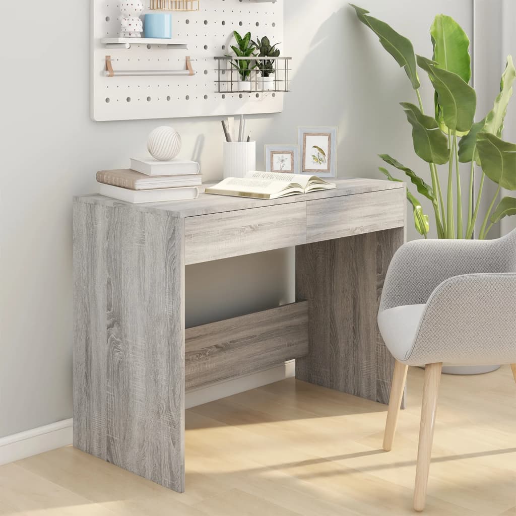 8720286836811_g_en_hd_1 vidaXL Desk Grey Sonoma 101x50x76.5 cm Engineered Wood - Image 4
