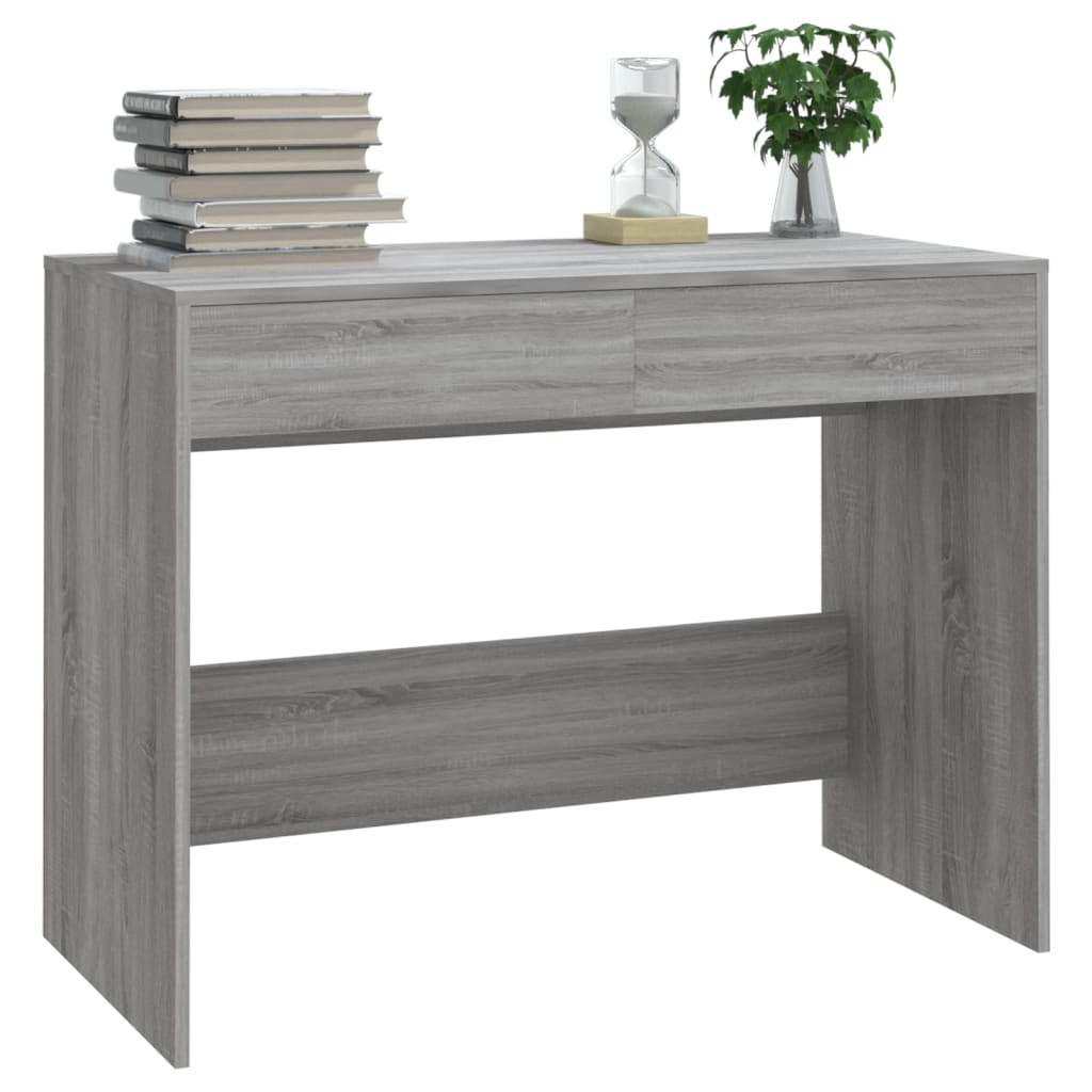 8720286836811_g_en_hd_2 vidaXL Desk Grey Sonoma 101x50x76.5 cm Engineered Wood - Image 5