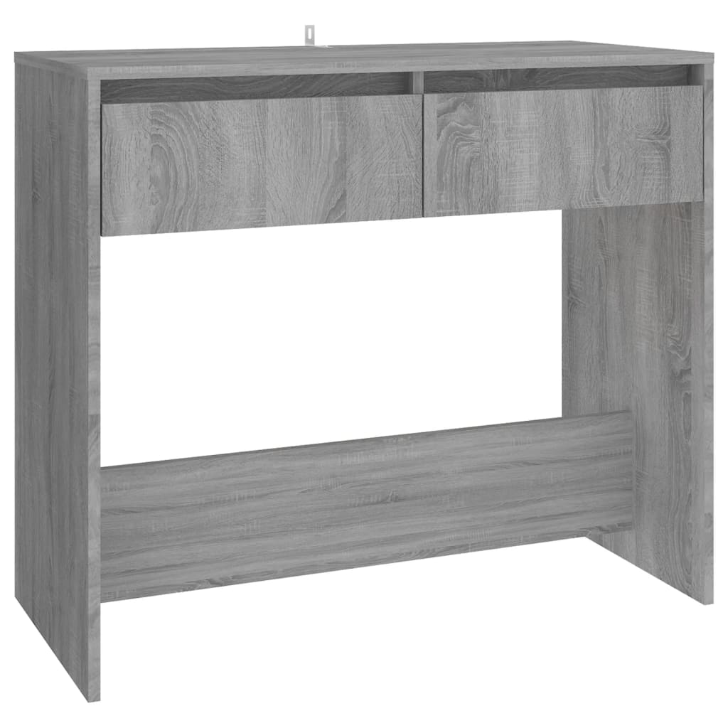 8720286836842_a_en_hd_1 vidaXL Console Table Grey Sonoma 89x41x76.5 cm Engineered Wood - Image 2