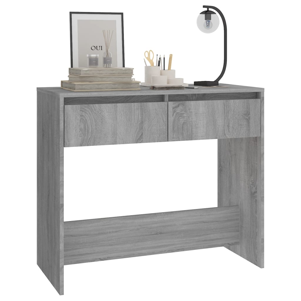8720286836842_g_en_hd_2 vidaXL Console Table Grey Sonoma 89x41x76.5 cm Engineered Wood - Image 5