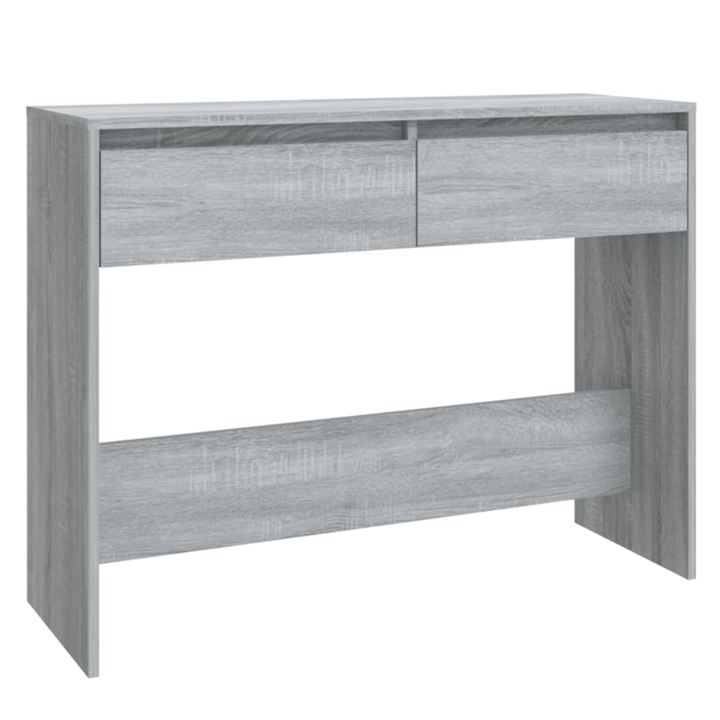 8720286837207_a_en_hd_1 vidaXL Console Table Grey Sonoma 100x35x76.5 cm Engineered Wood - Image 2