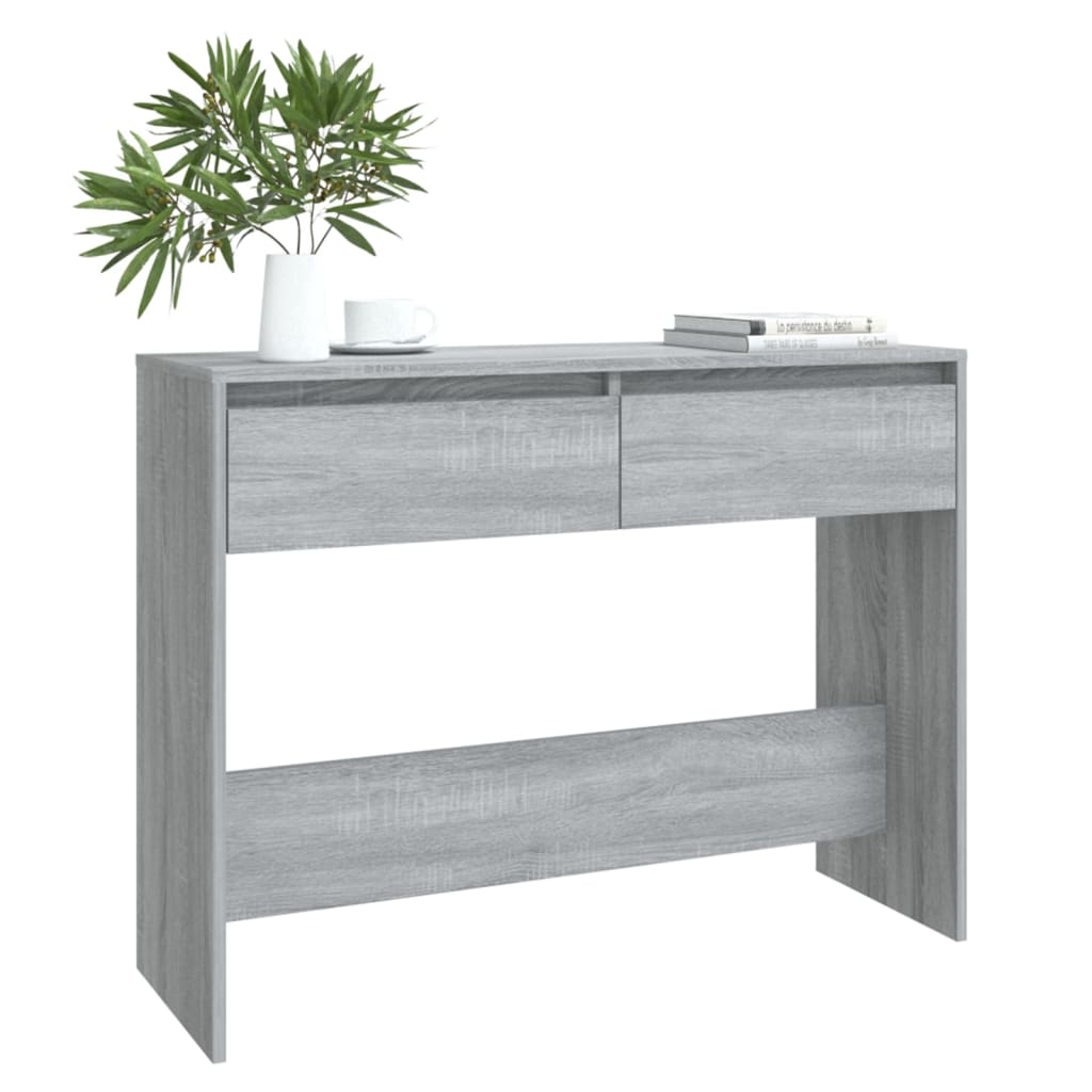 8720286837207_g_en_hd_1 vidaXL Console Table Grey Sonoma 100x35x76.5 cm Engineered Wood - Image 4