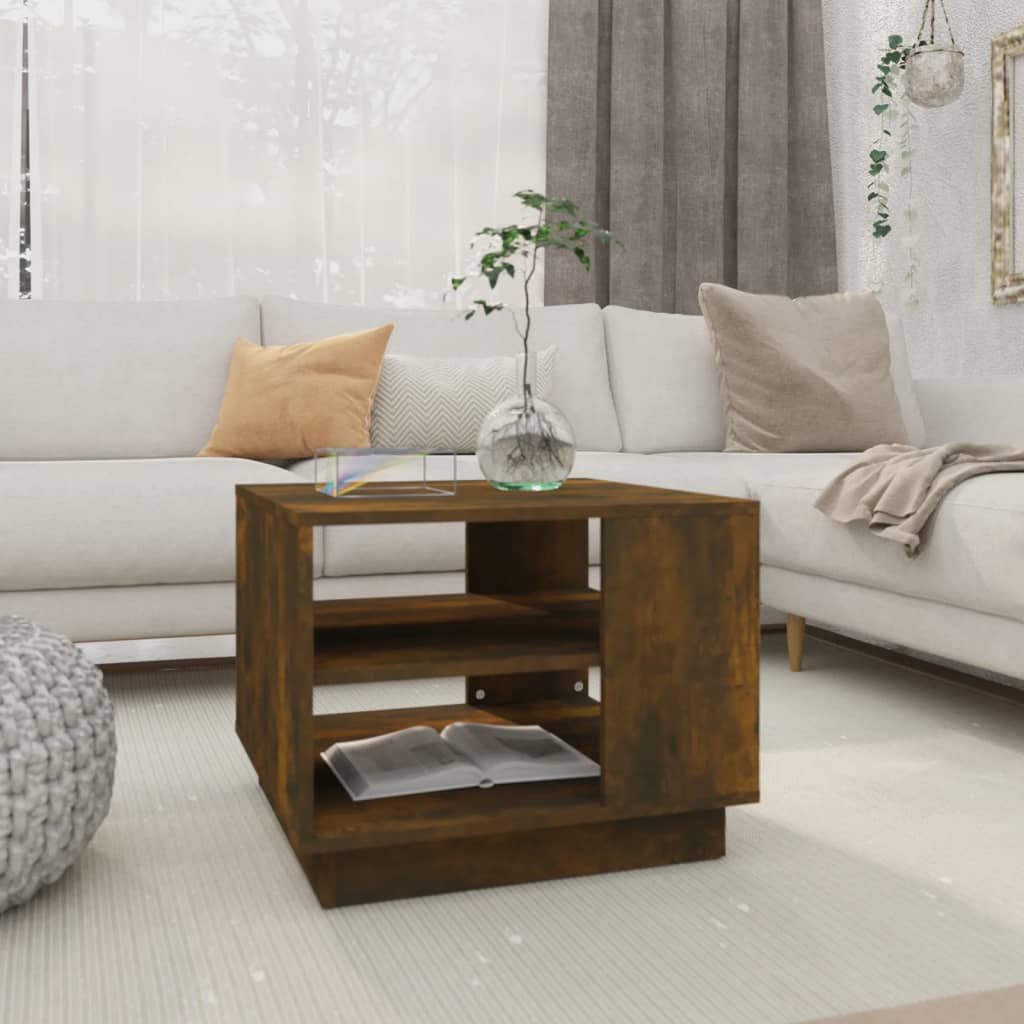 8720286837702_m_en_hd_1 vidaXL Coffee Table Smoked Oak 55x55x43 cm Engineered Wood - Image 1