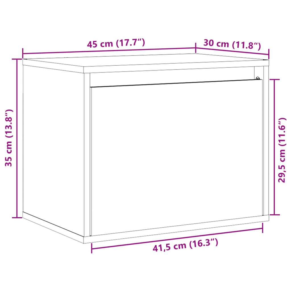 8720286840276_g_en_hd_10 vidaXL Wall Cabinet 45x30x35 cm Solid Wood Pine - Image 12