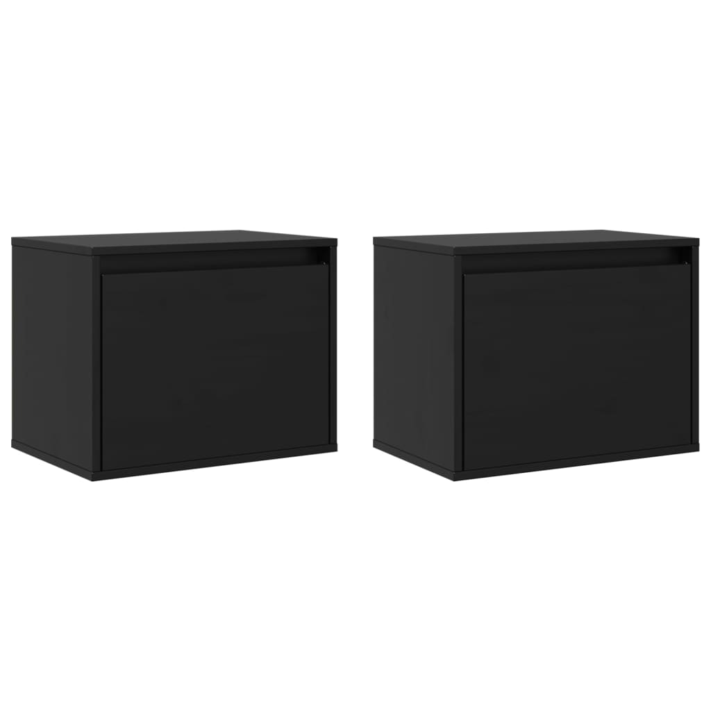 8720286840368_g_en_hd_1 vidaXL Wall Cabinets 2 pcs Black 45x30x35 cm Solid Wood Pine - Image 3