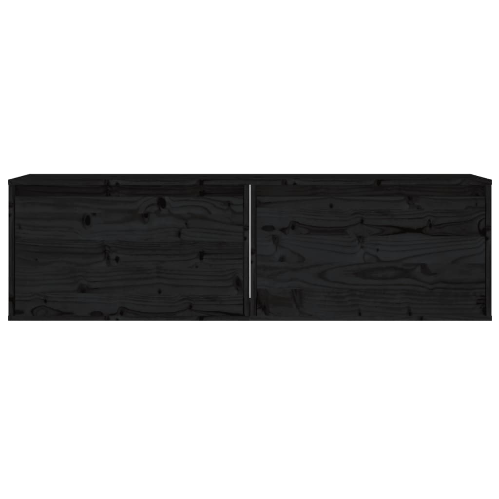 8720286840467_g_en_hd_3 vidaXL Wall Cabinets 2 pcs Black 60x30x35 cm Solid Wood Pine - Image 5