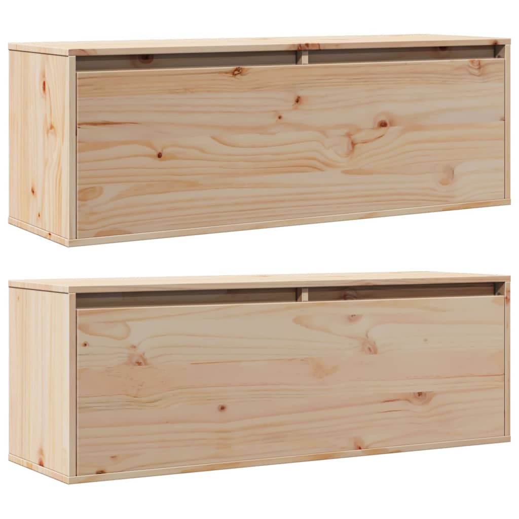 8720286840580_g_en_hd_1 vidaXL Wall Cabinets 2pcs 100x30x35 cm Solid Wood Pine - Image 3