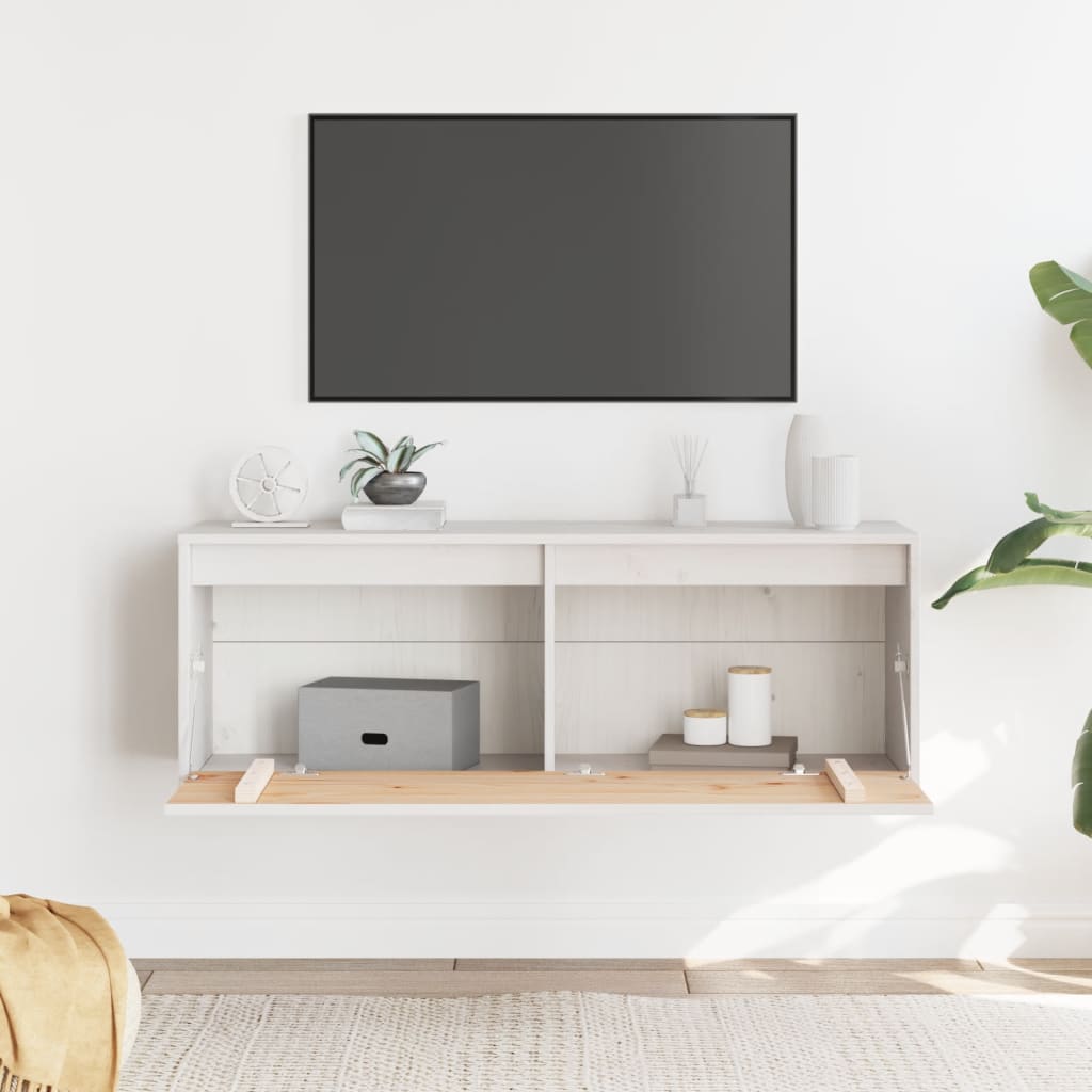8720286840597_g_en_hd_1 vidaXL Wall Cabinet White 100x30x35 cm Solid Wood Pine - Image 3