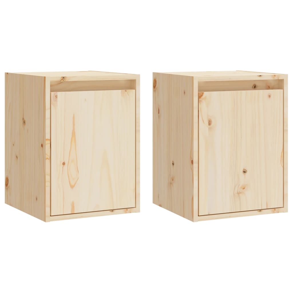 8720286840689_a_en_hd_1 vidaXL Wall Cabinets 2pcs 30x30x40 cm Solid Wood Pine - Image 2