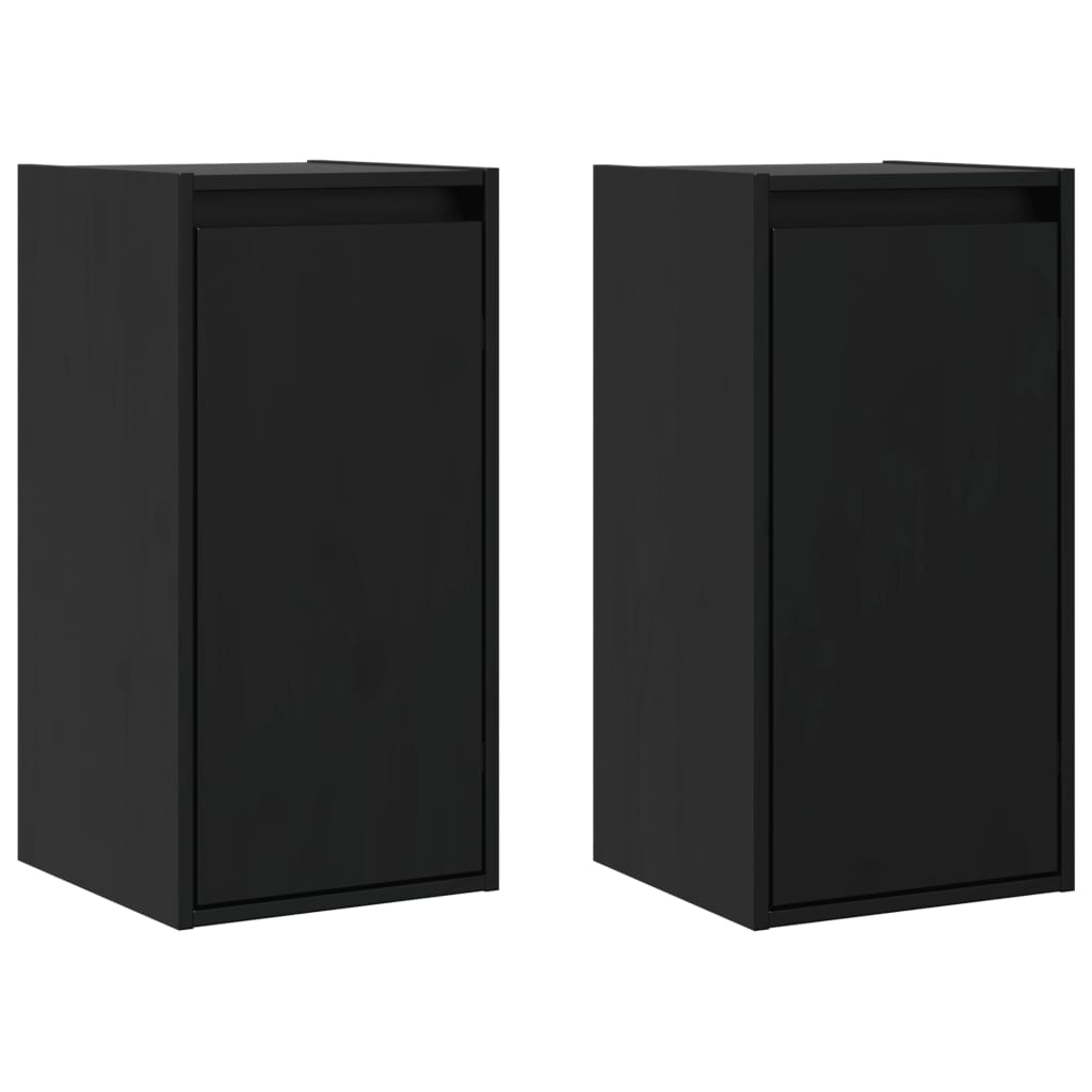 8720286840863_a_en_hd_1 vidaXL Wall Cabinets 2 pcs Black 30x30x60 cm Solid Wood Pine - Image 2