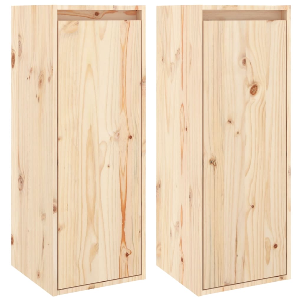 8720286840887_a_en_hd_1 vidaXL Wall Cabinets 2 pcs 30x30x80 cm Solid Wood Pine - Image 2