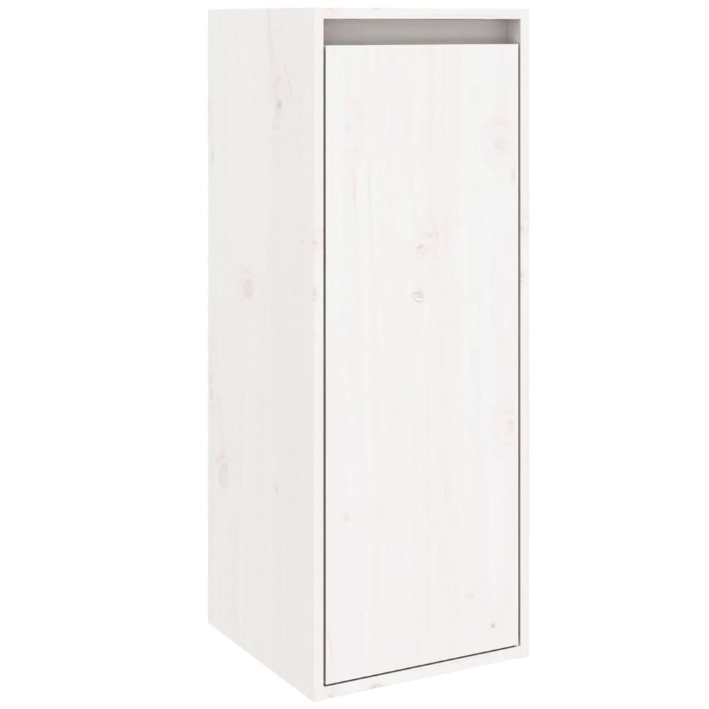8720286840894_a_en_hd_1 vidaXL Wall Cabinet White 30x30x80 cm Solid Wood Pine - Image 2