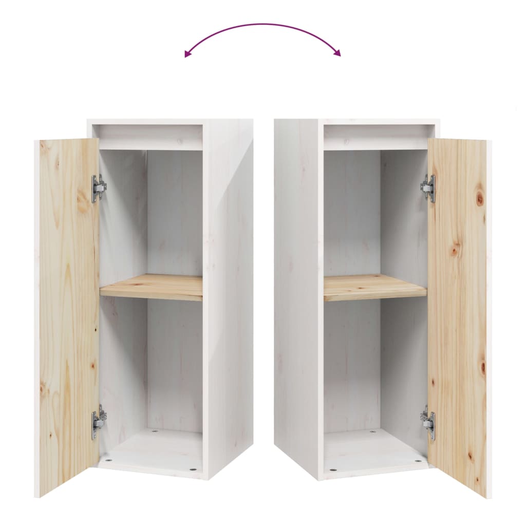 8720286840894_g_en_hd_6 vidaXL Wall Cabinet White 30x30x80 cm Solid Wood Pine - Image 8