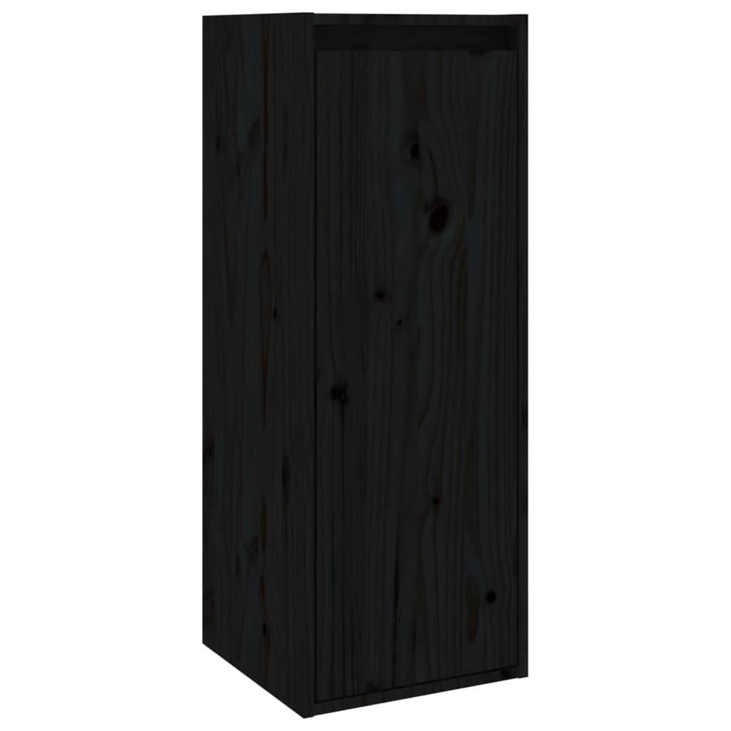 8720286840962_g_en_hd_3 vidaXL Wall Cabinets 2 pcs Black 30x30x80 cm Solid Wood Pine - Image 5