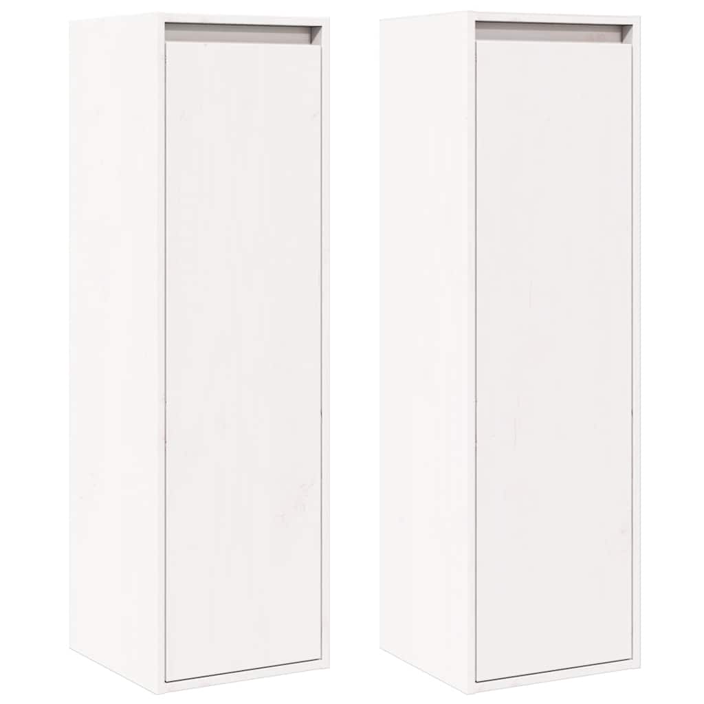 8720286841006_a_en_hd_1 vidaXL Wall Cabinets 2 pcs White 30x30x100 cm Solid Wood Pine - Image 2