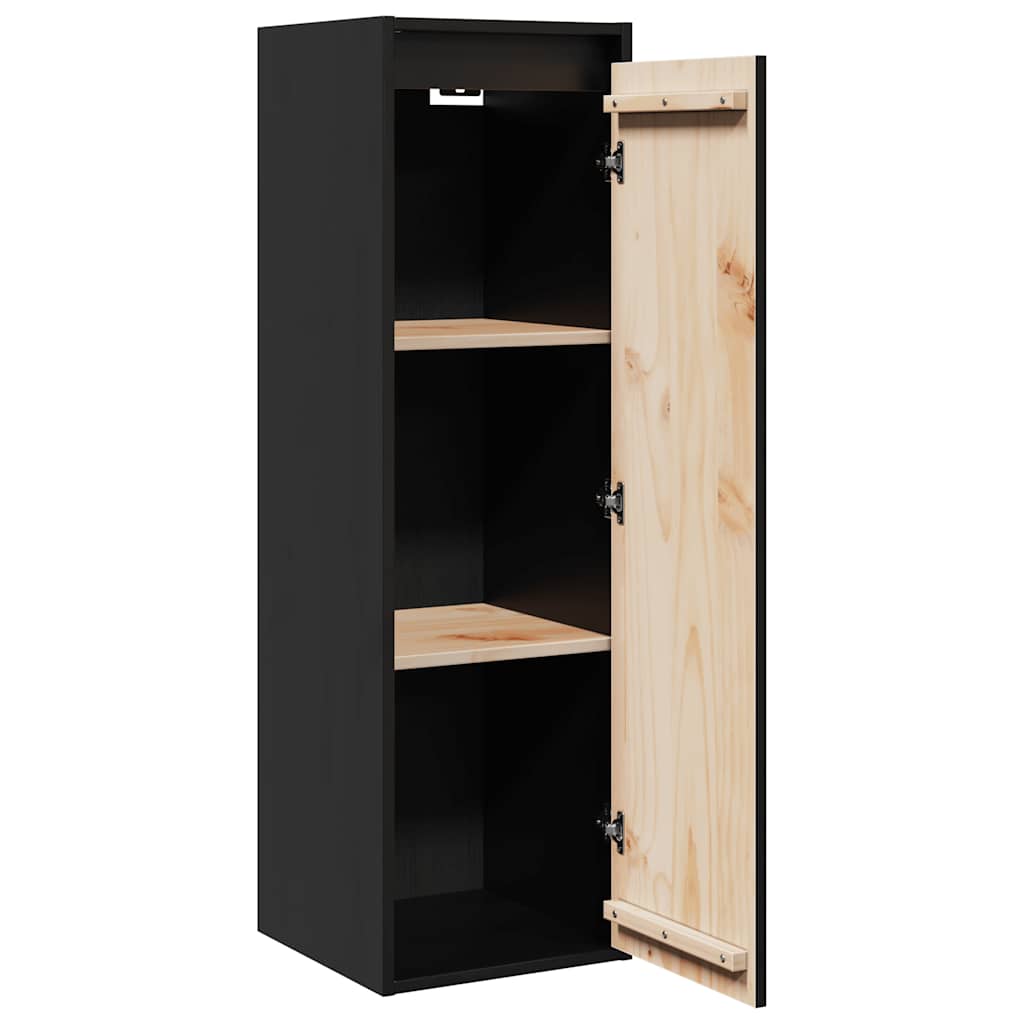 8720286841068_g_en_hd_4 vidaXL Wall Cabinets 2 pcs Black 30x30x100 cm Solid Wood Pine - Image 6