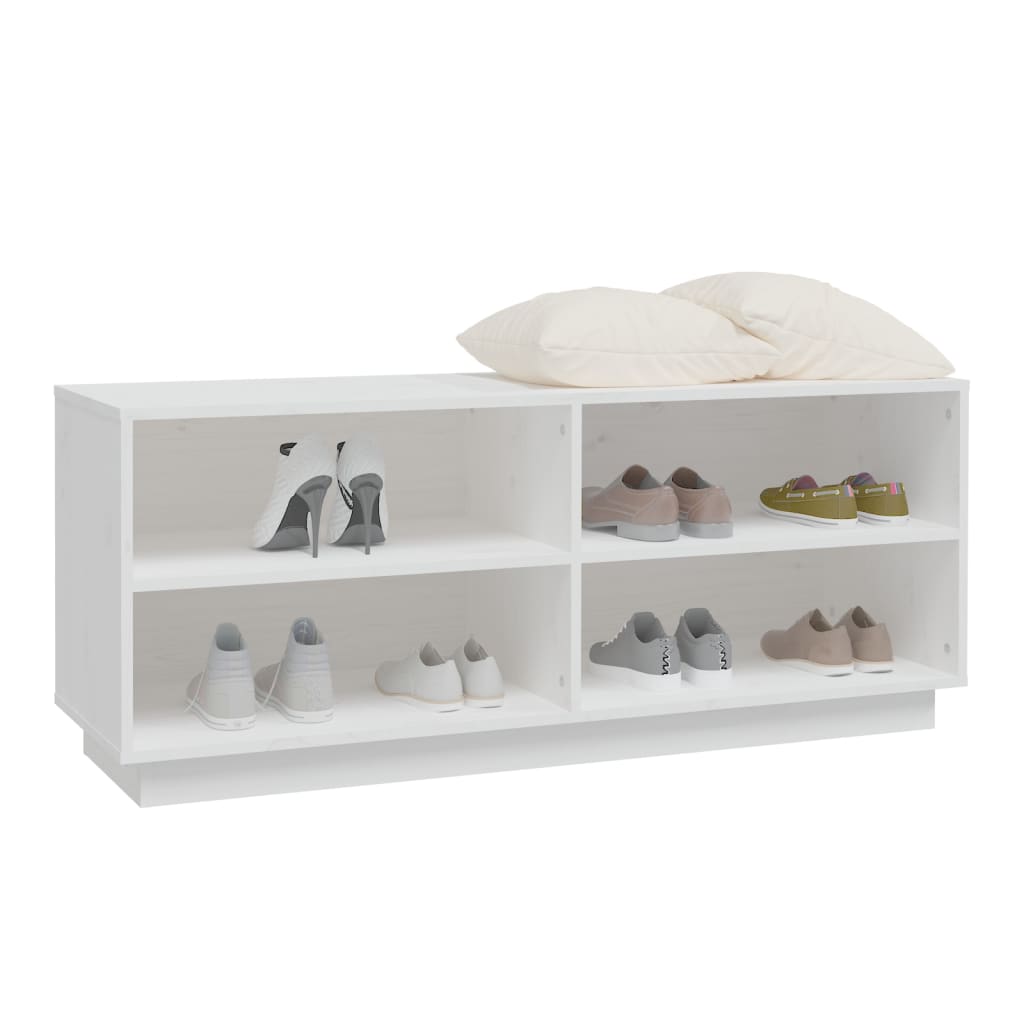 8720286841334_g_en_hd_2 vidaXL Shoe Cabinet White 110x34x45 cm Solid Wood Pine - Image 4
