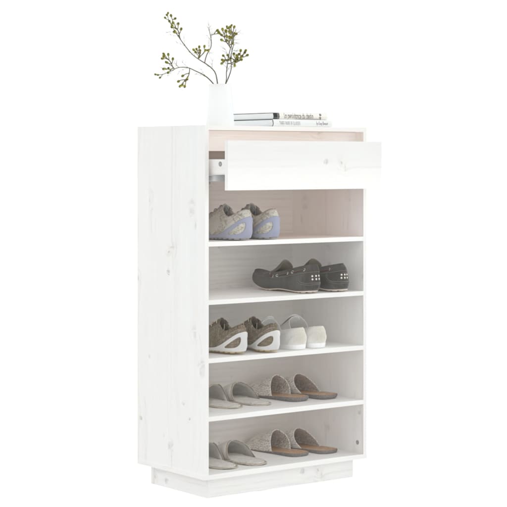 8720286841433_g_en_hd_2 vidaXL Shoe Cabinet White 60x34x105 cm Solid Wood Pine - Image 5