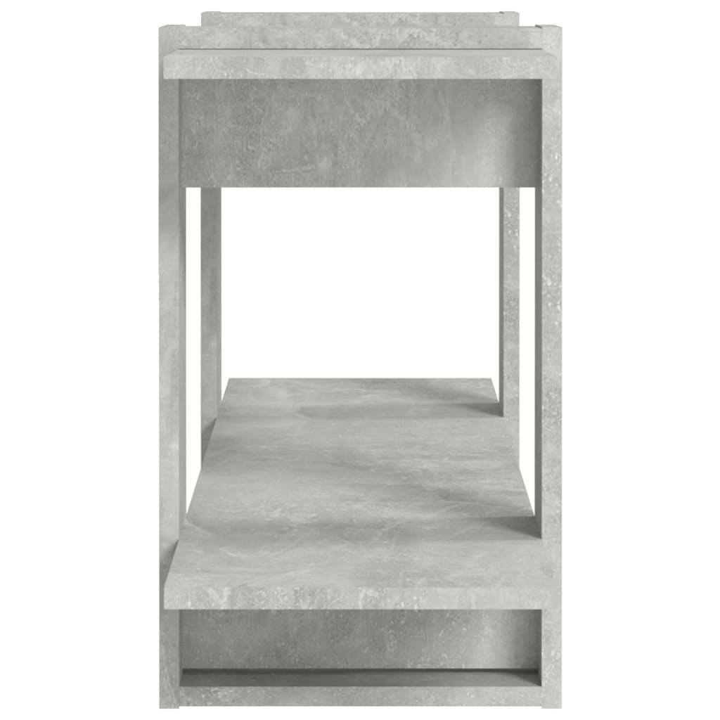 8720286842690_g_en_hd_2 vidaXL Book Cabinet Concrete Grey 100x30x51cm Engineered Wood - Image 5