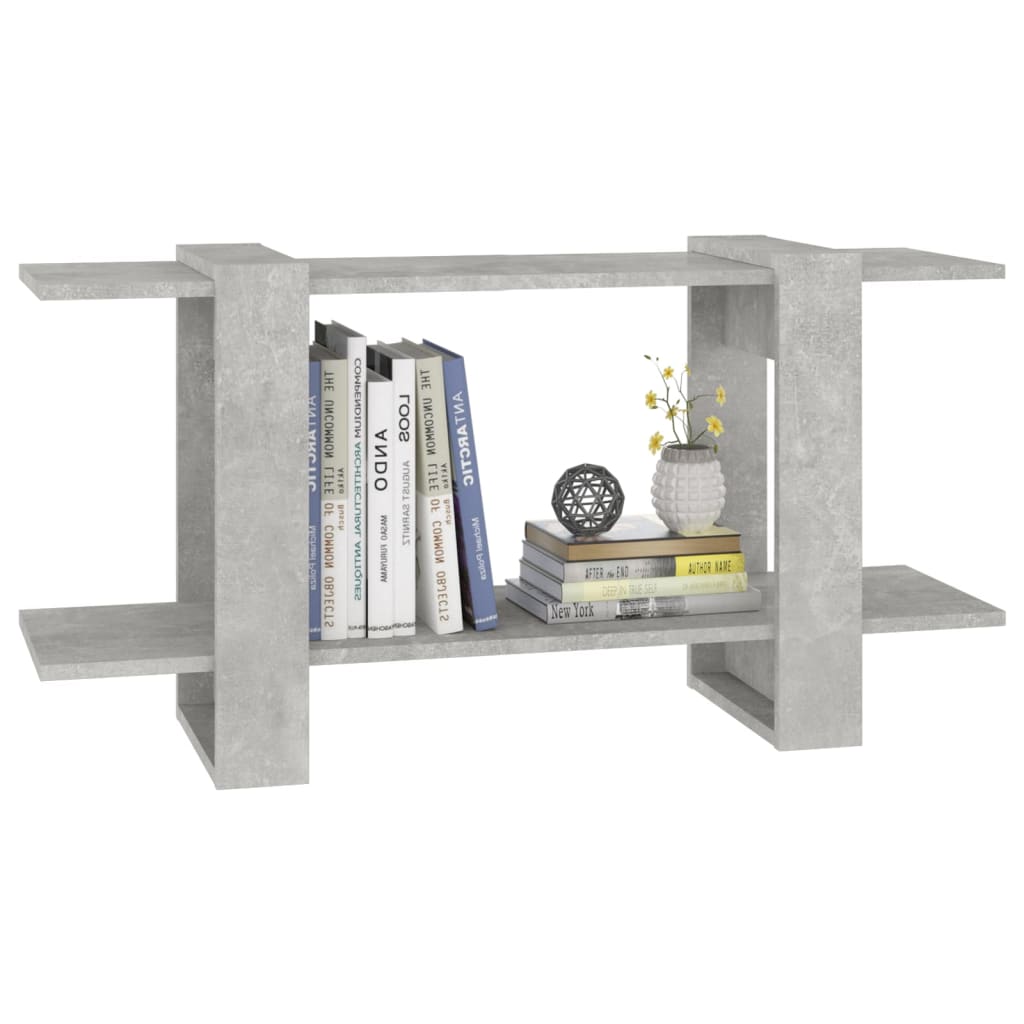8720286842690_g_en_hd_3 vidaXL Book Cabinet Concrete Grey 100x30x51cm Engineered Wood - Image 6