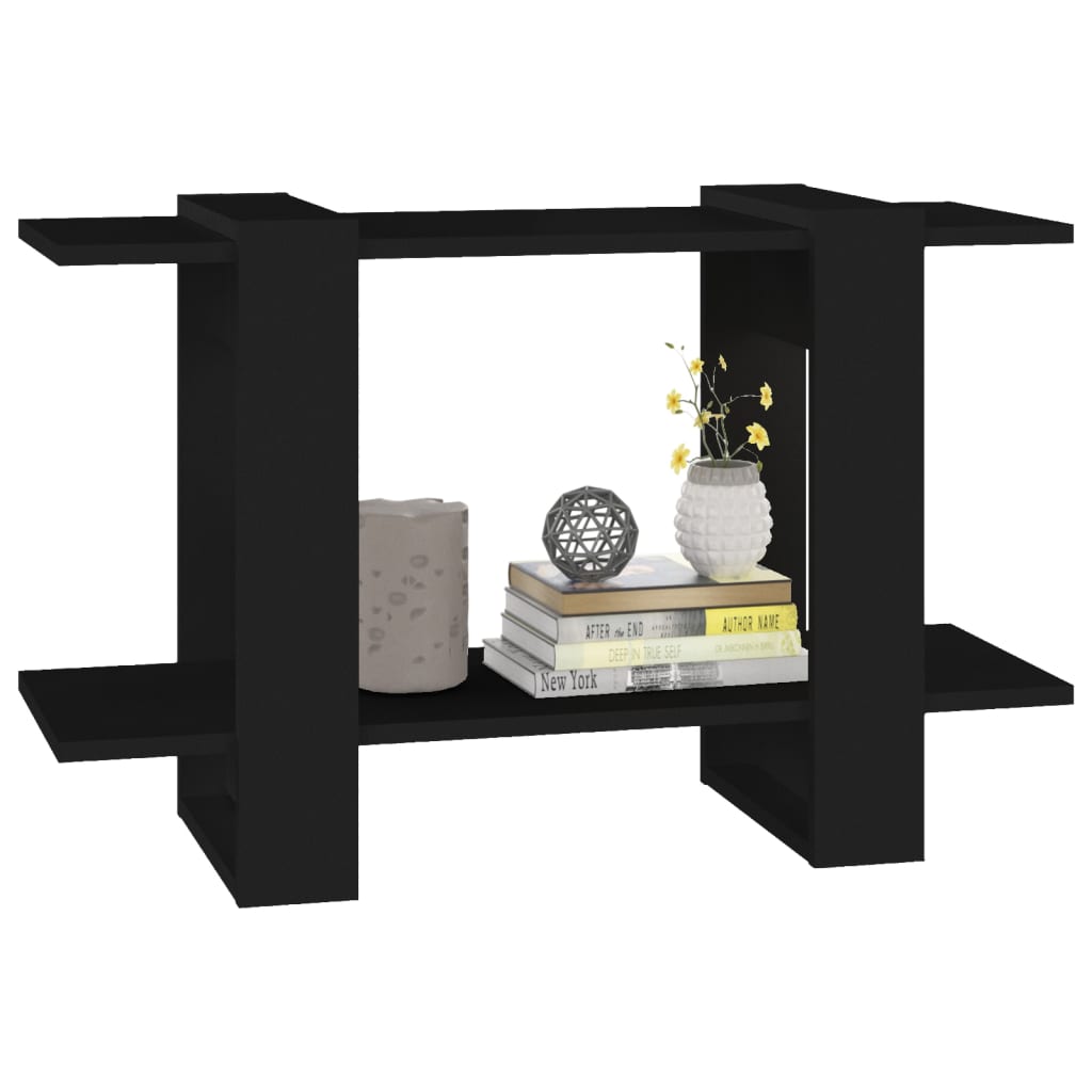 8720286842874_g_en_hd_2 vidaXL Book Cabinet/Room Divider Black 80x30x51 cm - Image 5