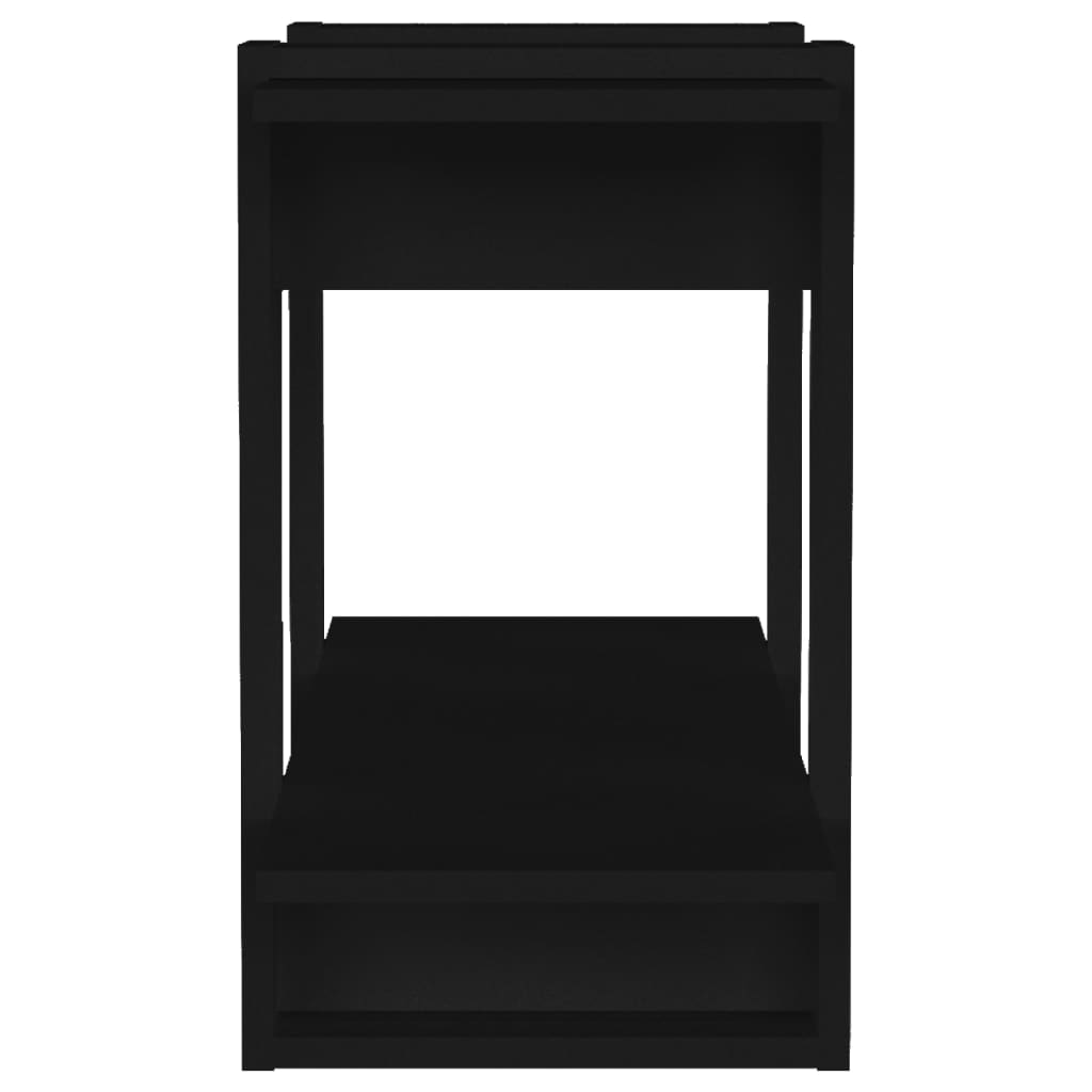 8720286842874_g_en_hd_4 vidaXL Book Cabinet/Room Divider Black 80x30x51 cm - Image 7