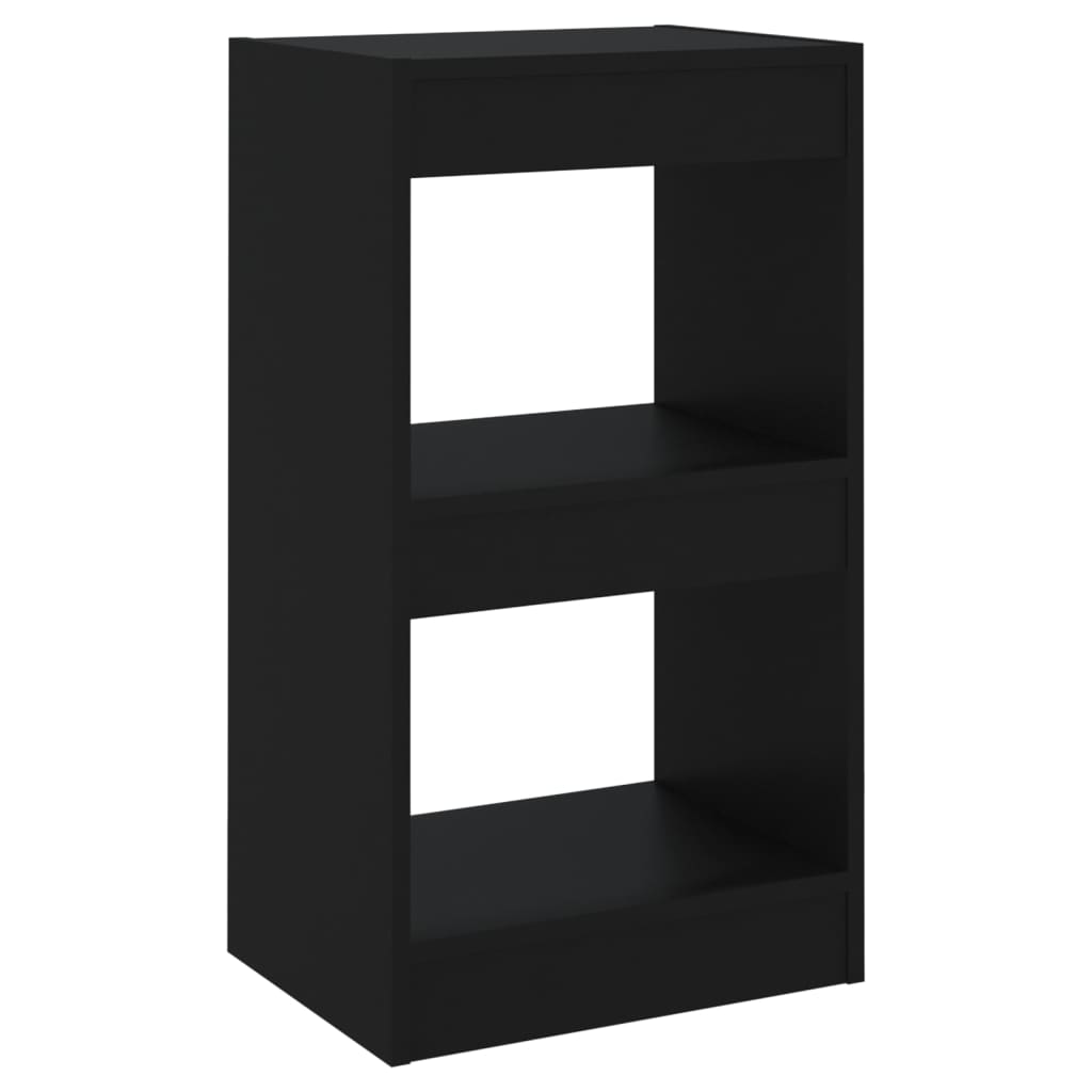 8720286842928_a_en_hd_1 vidaXL Book Cabinet/Room Divider Black 40x30x72 cm - Image 2