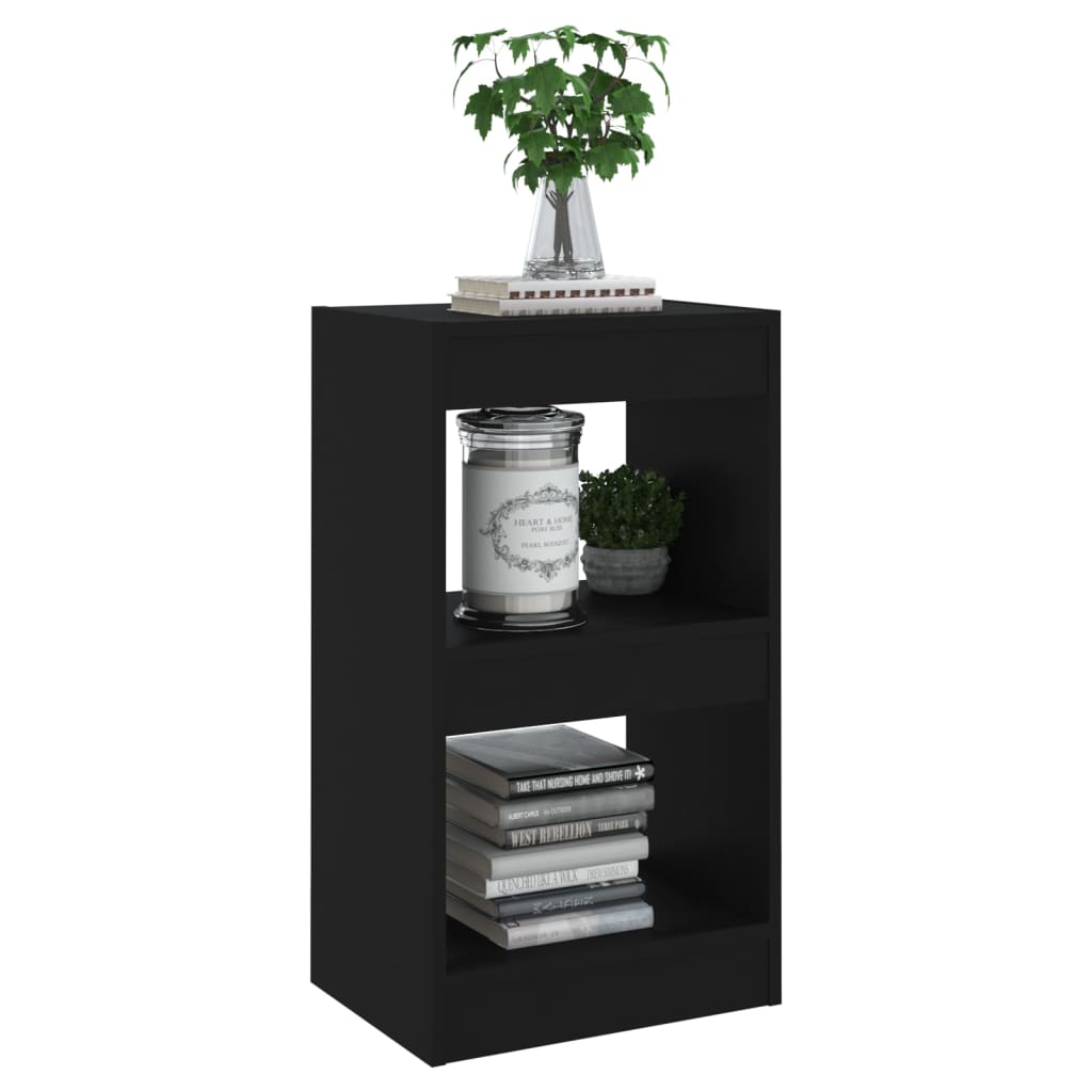 8720286842928_g_en_hd_4 vidaXL Book Cabinet/Room Divider Black 40x30x72 cm - Image 7