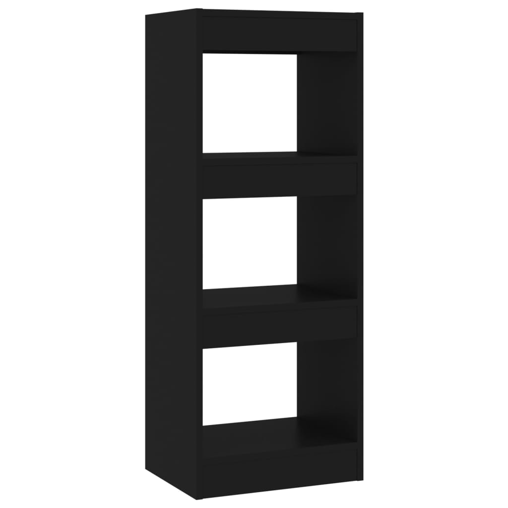 8720286842973_a_en_hd_1 vidaXL Book Cabinet/Room Divider Black 40x30x103 cm Engineered Wood - Image 2