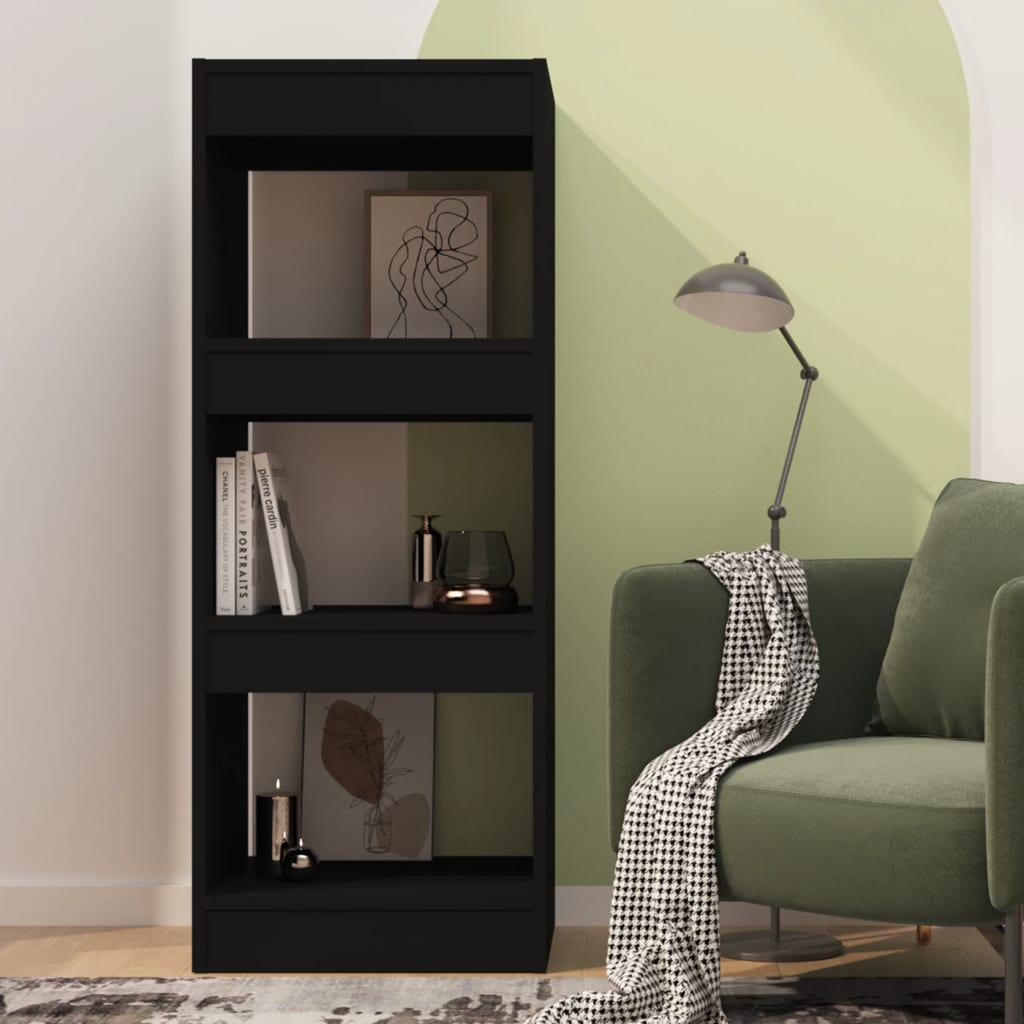 8720286842973_g_en_hd_1 vidaXL Book Cabinet/Room Divider Black 40x30x103 cm Engineered Wood - Image 4
