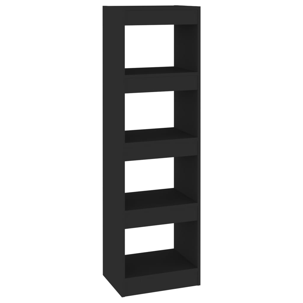 8720286843024_a_en_hd_1 vidaXL Book Cabinet/Room Divider Black 40x30x135 cm - Image 2