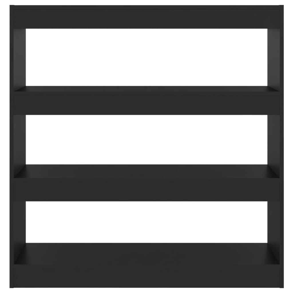 8720286843727_g_en_hd_1 vidaXL Book Cabinet/Room Divider Black 100x30x103 cm - Image 4