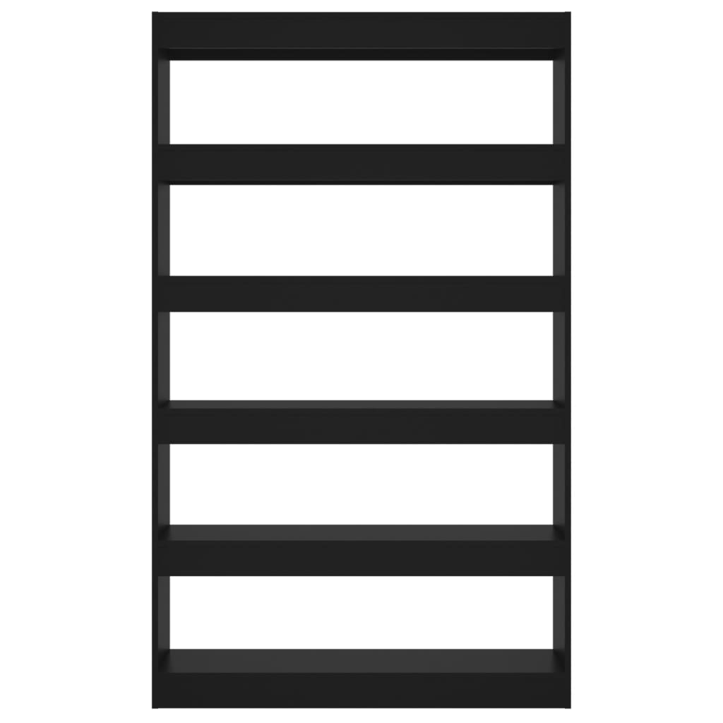 8720286843826_g_en_hd_3 vidaXL Book Cabinet/Room Divider Black 100x30x166 cm - Image 6