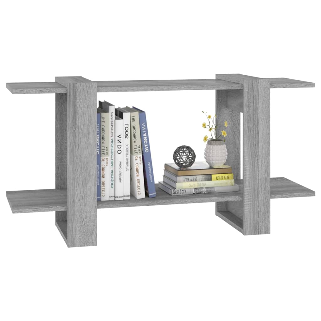 8720286844014_g_en_hd_3 vidaXL Book Cabinet Grey Sonoma 100x30x51 cm Engineered Wood - Image 6