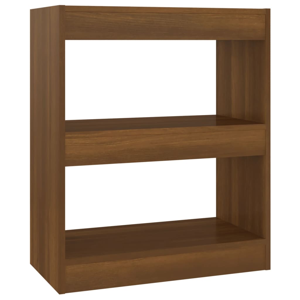 8720286844328_a_en_hd_1 vidaXL Book Cabinet/Room Divider Brown Oak 60x30x72 cm - Image 2