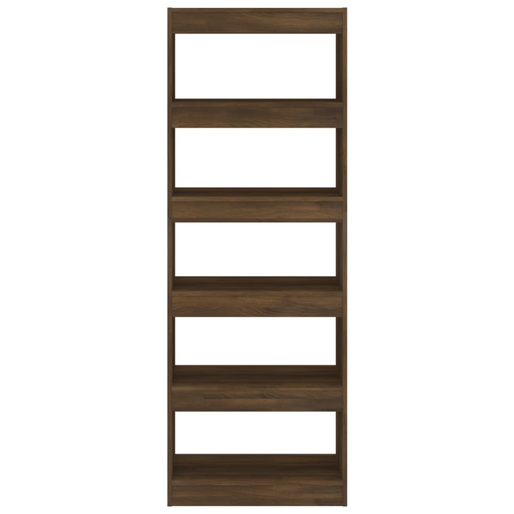 8720286844410_g_en_hd_1 vidaXL Book Cabinet/Room Divider Brown Oak 60x30x166 cm Engineered Wood - Image 4