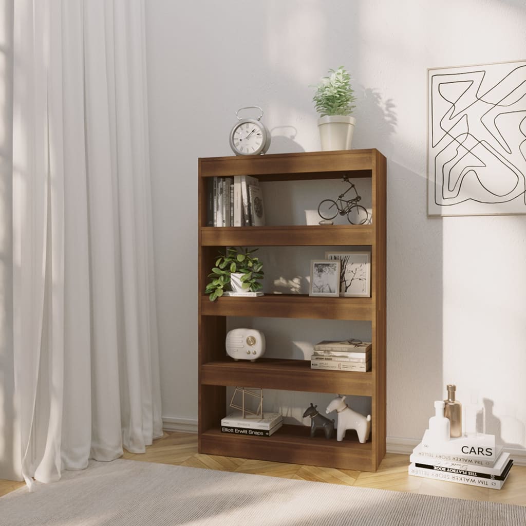 8720286844533_g_en_hd_1 vidaXL Book Cabinet/Room Divider Brown Oak 80x30x135 cm Engineered Wood - Image 4