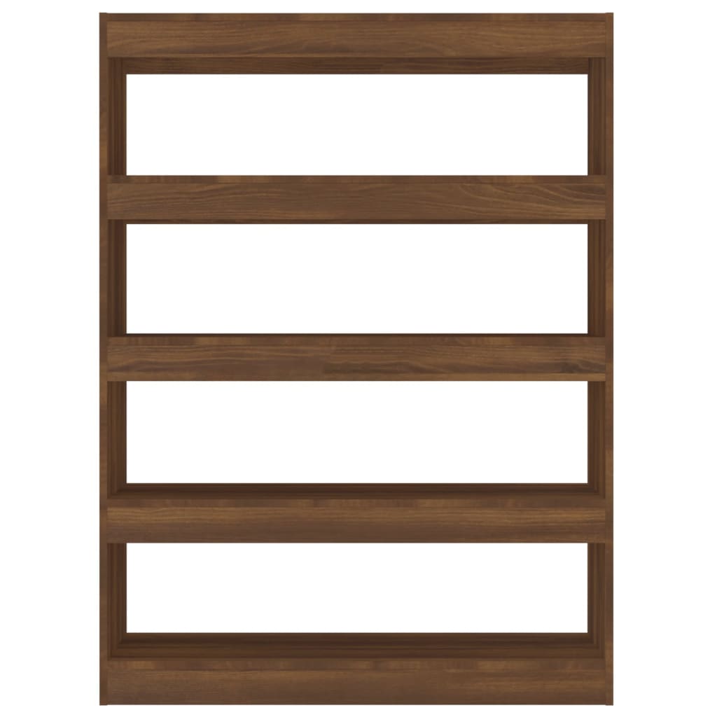 8720286844687_g_en_hd_1 vidaXL Book Cabinet/Room Divider Brown Oak 100x30x135 cm - Image 4