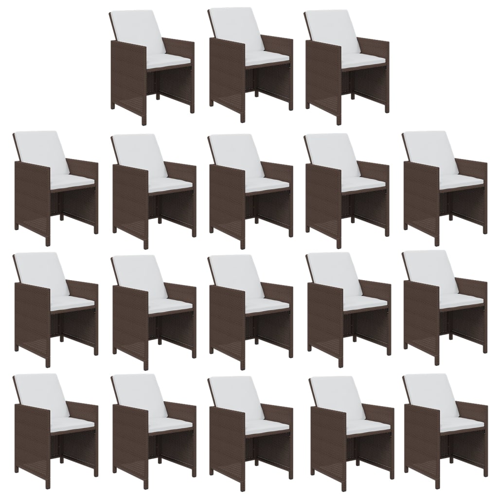 8720286846674_g_en_hd_2 vidaXL 19 Piece Garden Dining Set with Cushions Poly Rattan Brown - Image 4