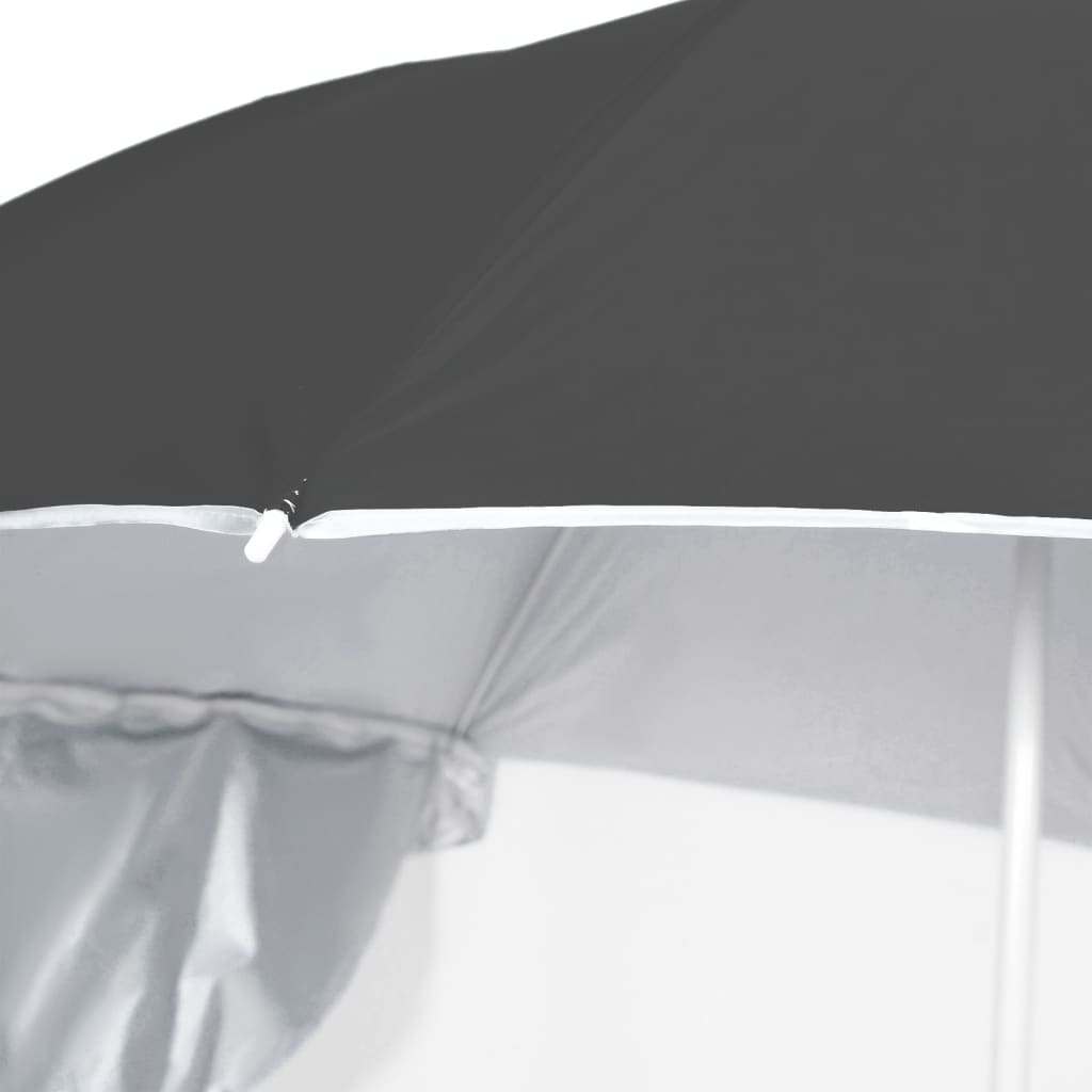 8720286848081_g_en_hd_4 vidaXL Beach Parasol with Side Walls Anthracite 215 cm - Image 5