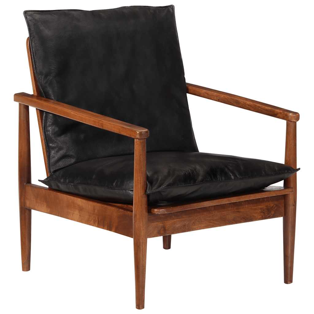 8720286849408_g_en_hd_3 vidaXL Armchair Black Real Leather and Solid Wood Acacia - Image 4