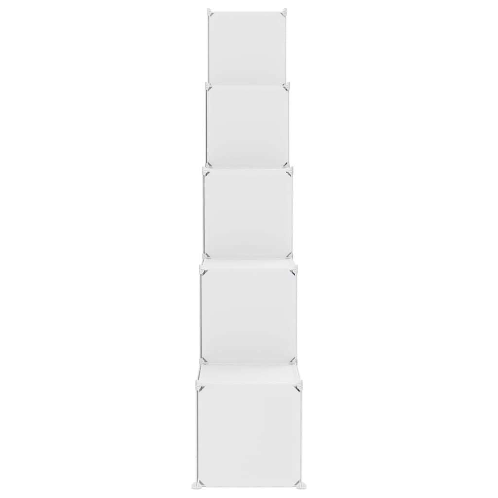 8720286849781_g_en_hd_2 vidaXL Cube Storage Cabinet for Kids with 15 Cubes White PP - Image 4