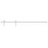 vidaXL Sliding Door Hardware Kit 200 cm Steel White - Image 2
