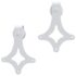 vidaXL Sliding Door Hardware Kit 200 cm Steel White - Image 5