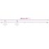 vidaXL Sliding Door Hardware Kit 200 cm Steel White - Image 7
