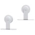 vidaXL Sliding Door Hardware Kit 200 cm Steel White - Image 5