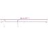 vidaXL Sliding Door Hardware Kit 200 cm Steel White - Image 7