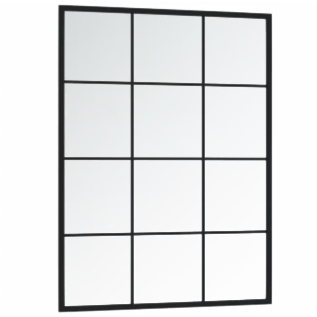 8720286854440_g_en_hd_2 vidaXL Wall Mirror Black 80x60 cm Metal - Image 4